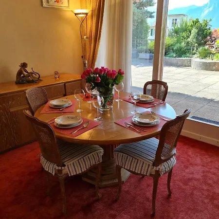 La Terrasse Lake View Apartment Apartman Montreux